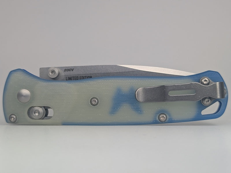 *Consignment* Benchmade L/E Bugout Jade G-10 Axis Lock Folding Knife #504/2000