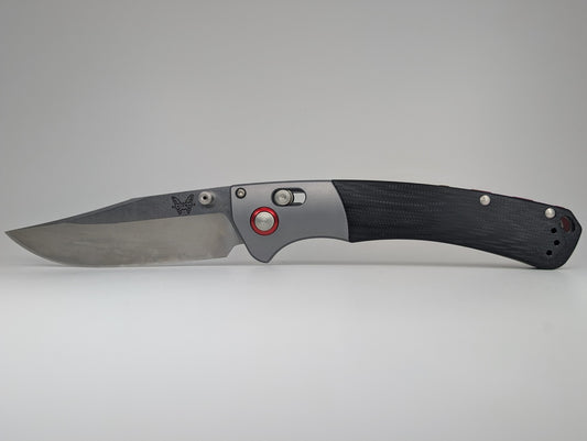 *Consignment* Benchmade Crooked River Clip-Point AXIS Lock Folding Knife