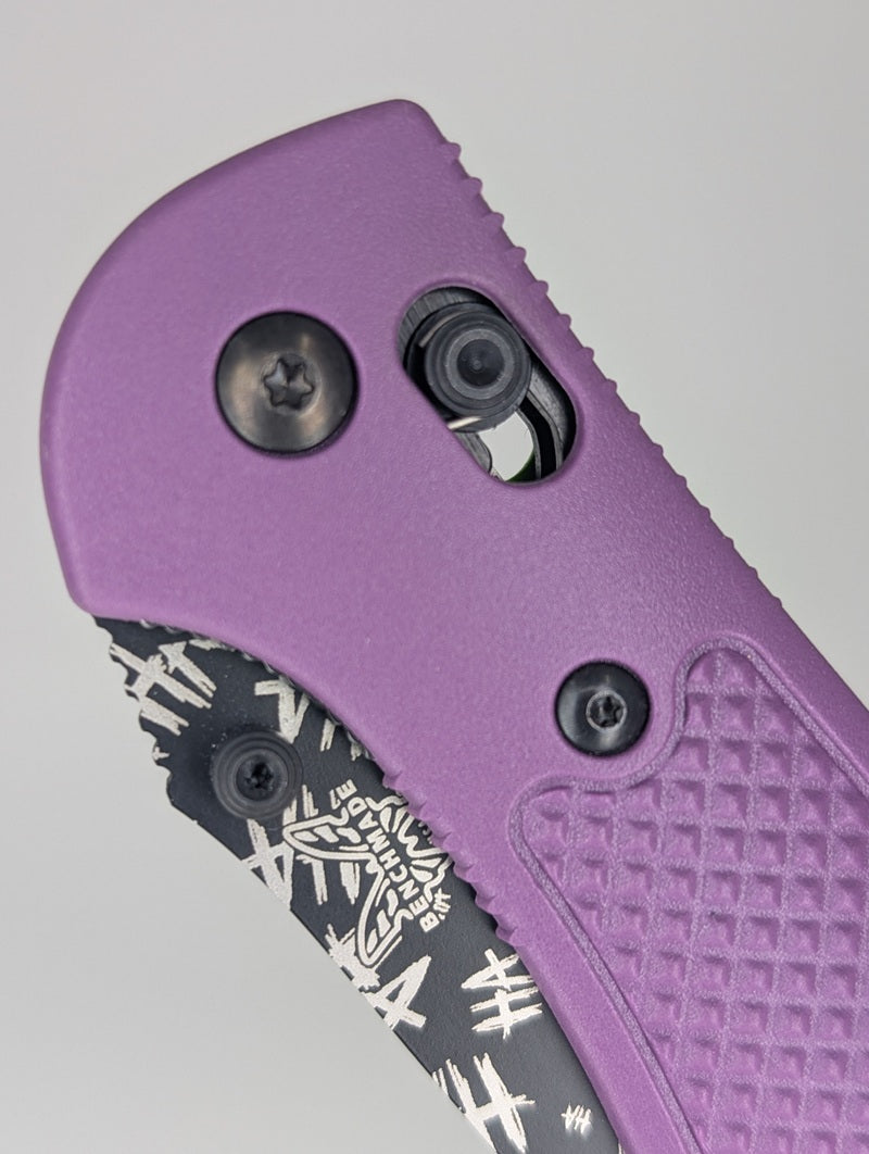 *Consignment* Benchmade Custom Griptilian "Joker" AXIS-LOK Folding Knife