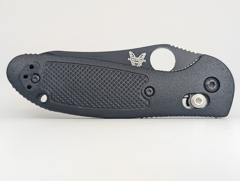 *Consignment* Benchmade 555 Mini Griptilian 154CM Partial Serrated Axis Lock Folding Knife