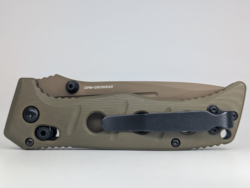 *Box-Less Product* Benchmade Mini Adamas OD Green AXIX-Lock Folding Knife