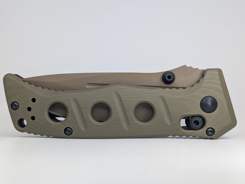 *Box-Less Product* Benchmade Mini Adamas OD Green AXIX-Lock Folding Knife