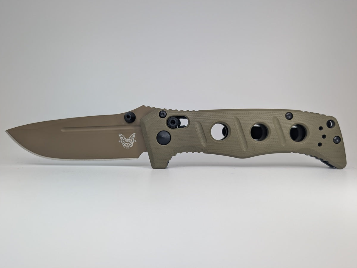 *Box-Less Product* Benchmade Mini Adamas OD Green AXIX-Lock Folding Knife