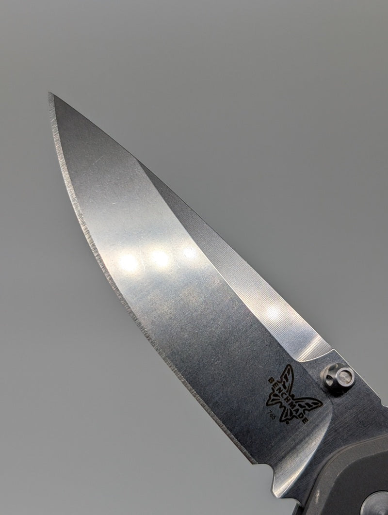 *Consignment* Benchmade Mini Ti Monolock Frame Lock Folding knife