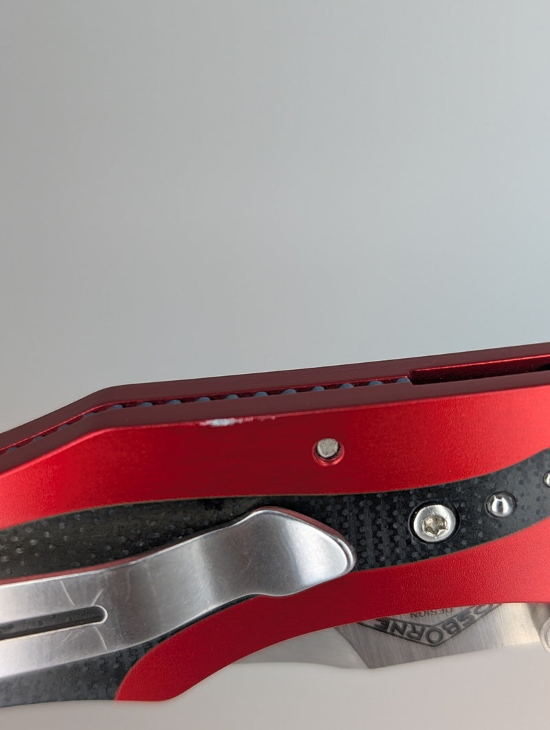 *Consignment* Benchmade Osborne 960 Red Axis Lock Folding Knife