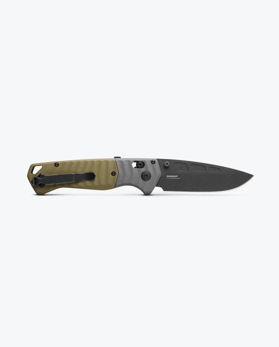 Benchmade PSK Gray & OD Green G10 AXIS-Lock Folding Knife