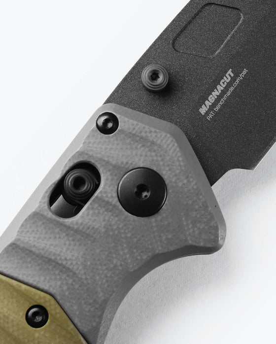 Benchmade PSK Gray & OD Green G10 AXIS-Lock Folding Knife