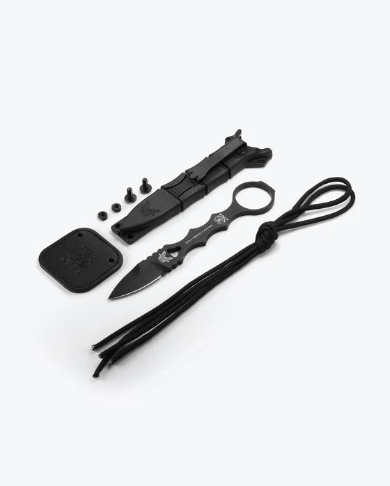 Benchmade MINI SOCP Spearpoint Black with Sheath