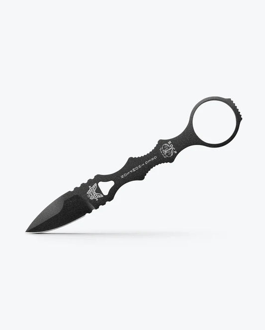 Benchmade MINI SOCP Spearpoint Black with Sheath