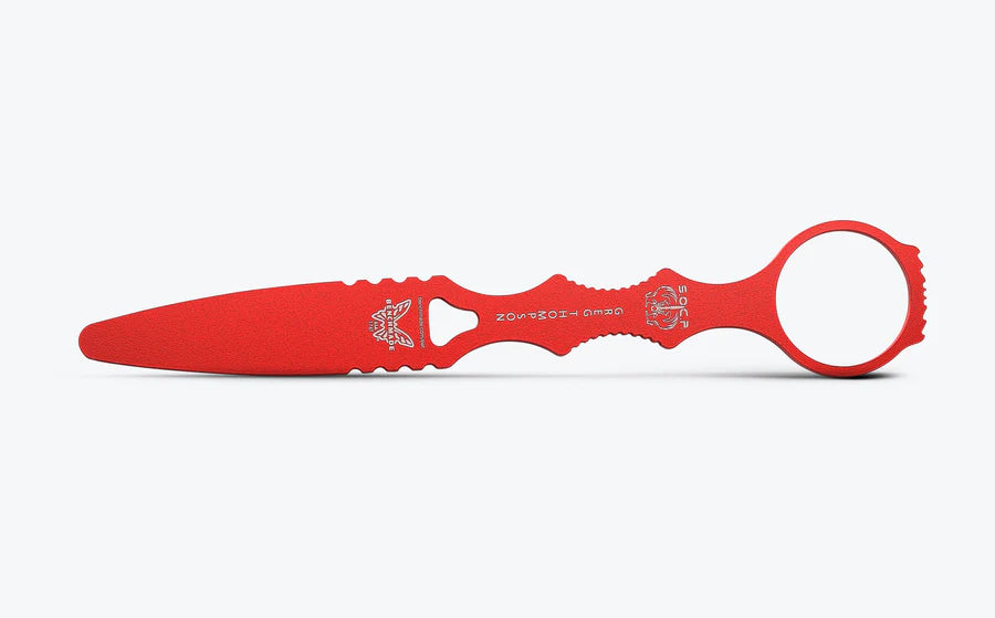Benchmade SOCP Trainer Red w/ Sand Sheath