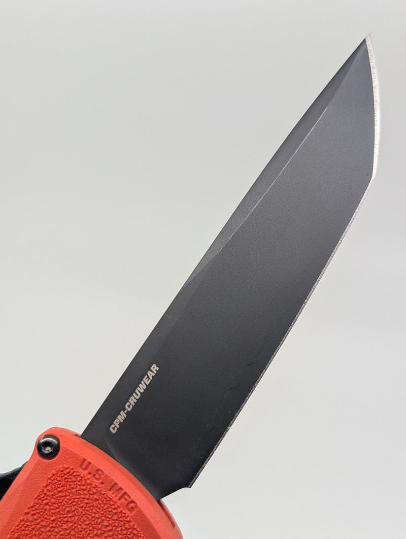 *Box-less Product* Benchmade Shootout Red Grivory Out the Front Knife