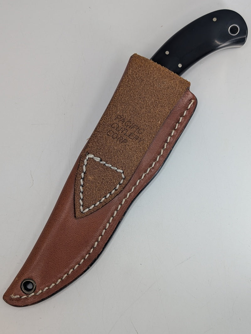 Benchmade Vintage Pacific Cutlery 955 Field Skinner w/ Sheath Fixed Blade Knife