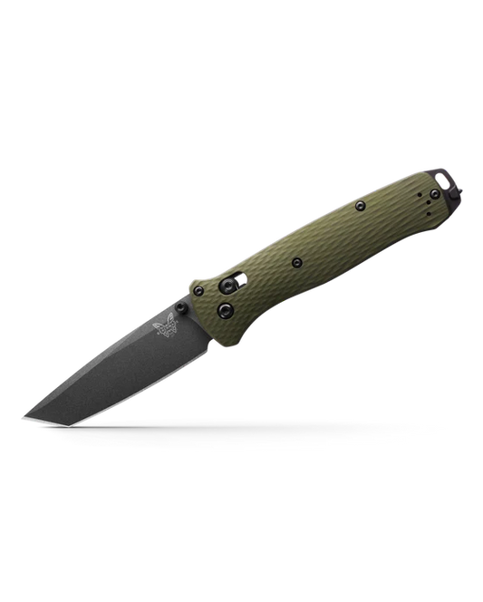 Benchmade Bailout Tanto Woodland Green Aluminum