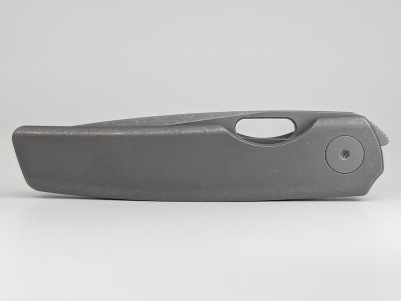 *Consignment* BergBlades Mini Sweeny Dark Stonewash Frame Lock Folding Knife