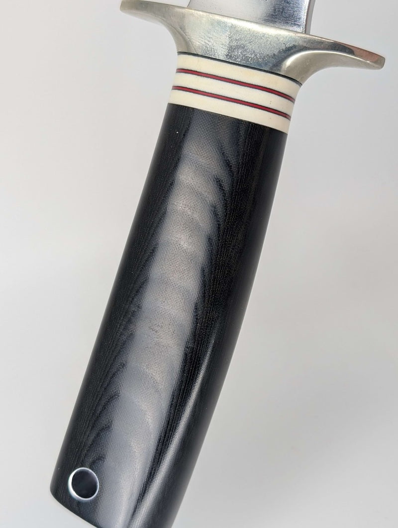 *Consignment* Bill King Custom Fixed Blade Knife w/ Sheath – Penchetta