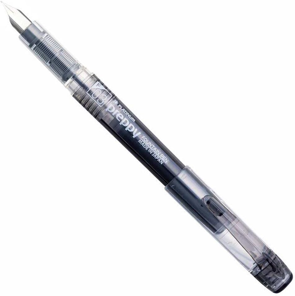 Platinum Preppy Black Fountain Pen Medium Nib