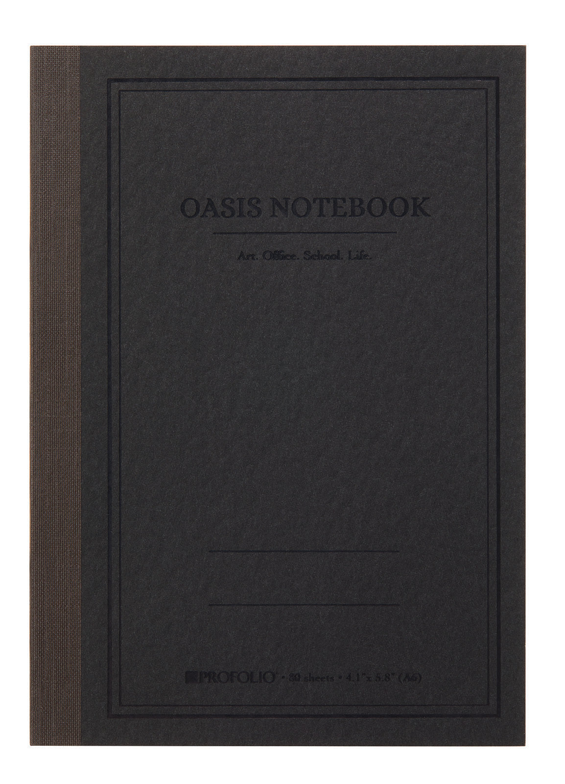 Oasis Notebook A6 4.1"x5.8" 80 sheets
