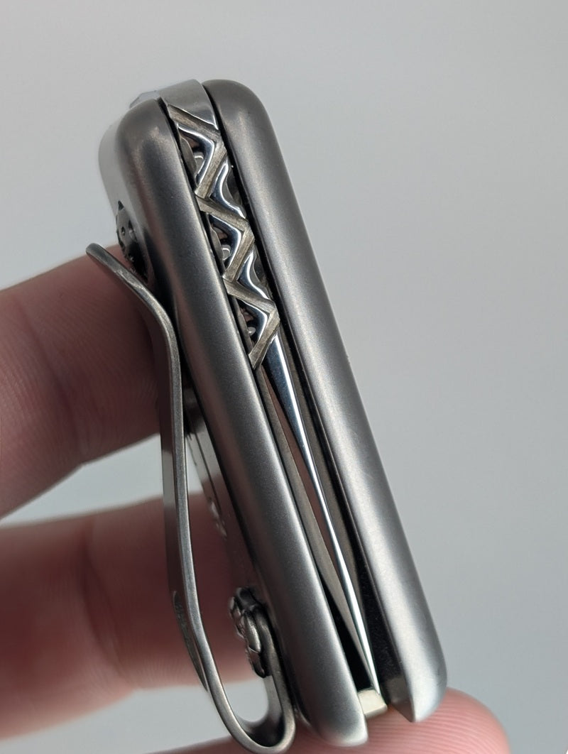 *Consignment* Blades II B Barrel Titanium Box Cutter Knife