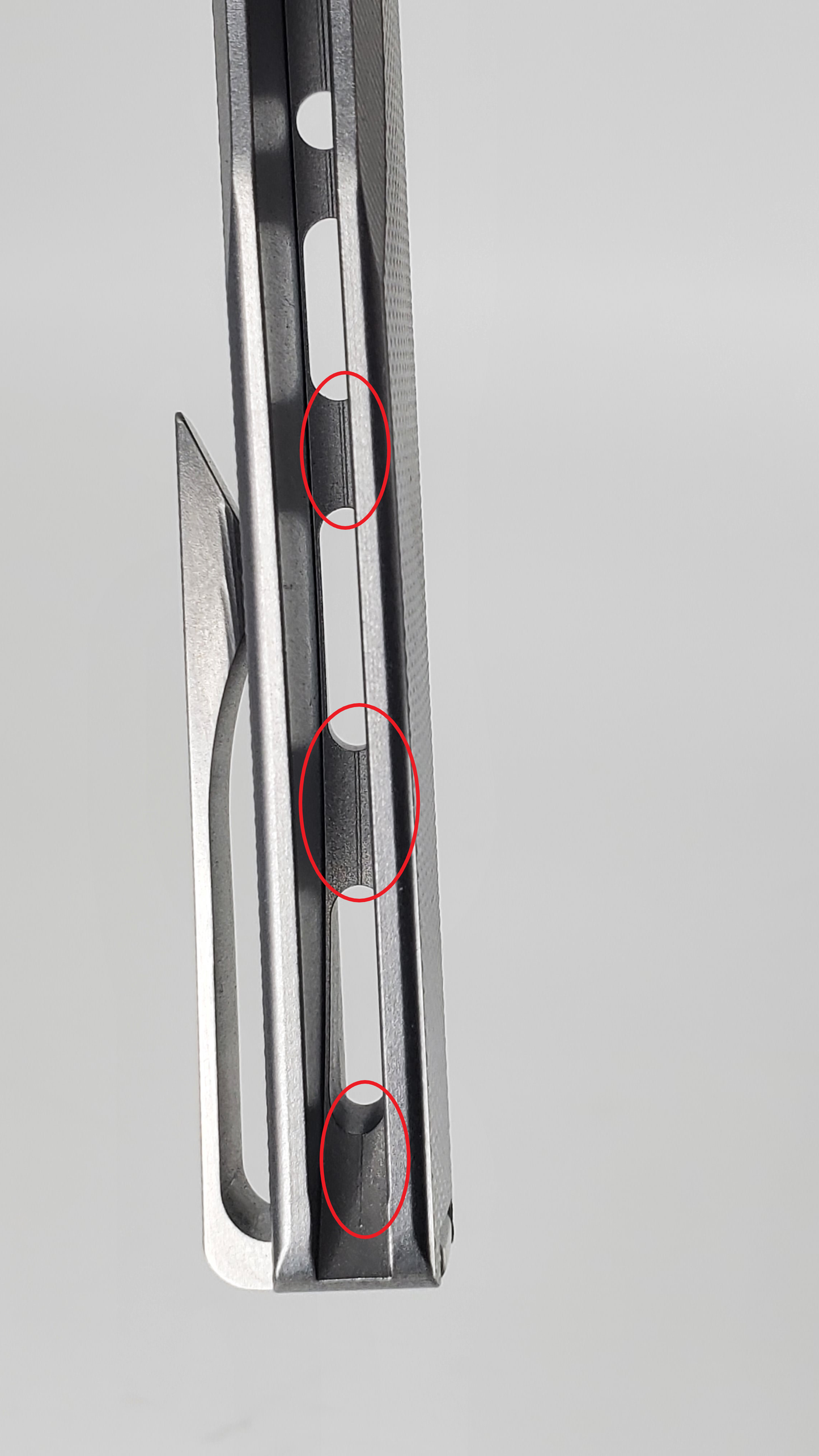MachineWise Sonora Raw 922 (CPM 20CV | Ti Bolster | Diamonds Handle) Buttonlock Folding Knife *BLEM*