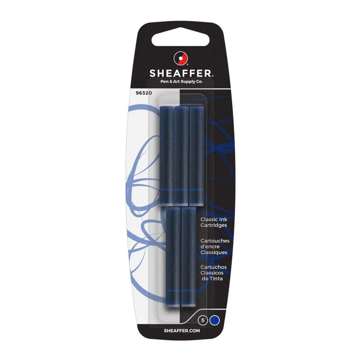 Sheaffer Classic Ink Cartridge 5 Pack