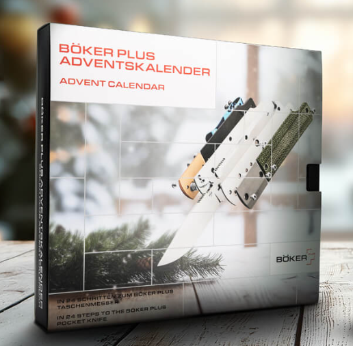 Boker Plus Advent Calendar 2025 Cataclyst Backlock Folding Knife