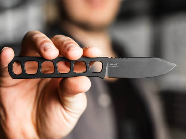 Boker Solingen BFF Packlite All Black Fixed Blade Knife