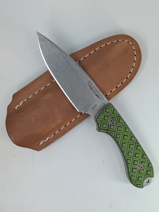 *Consignment* Bradford Guardian 3 Toxic N690 Fixed Blade Knife