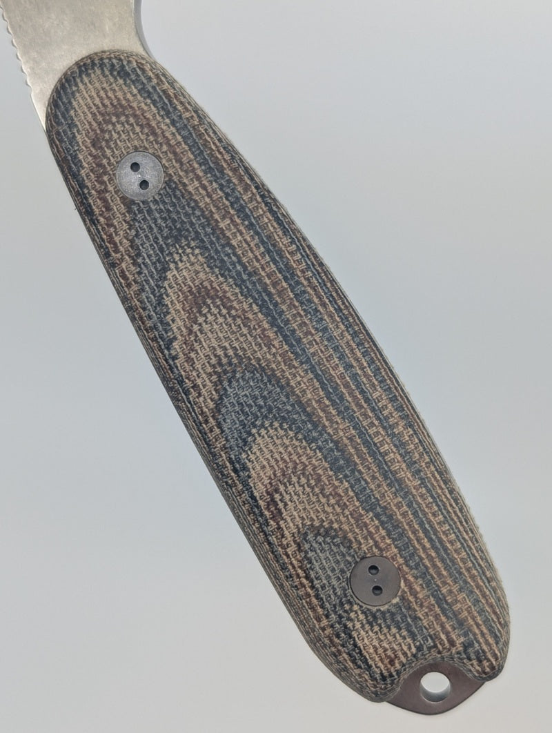 *Consignment* Bradford Knives Guardian 3.5 3D Camo Sheepsfoot Stonewash Fixed Blade Knife