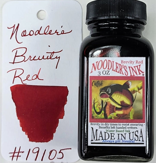 19105 Noodler's Brevity Red 3 oz