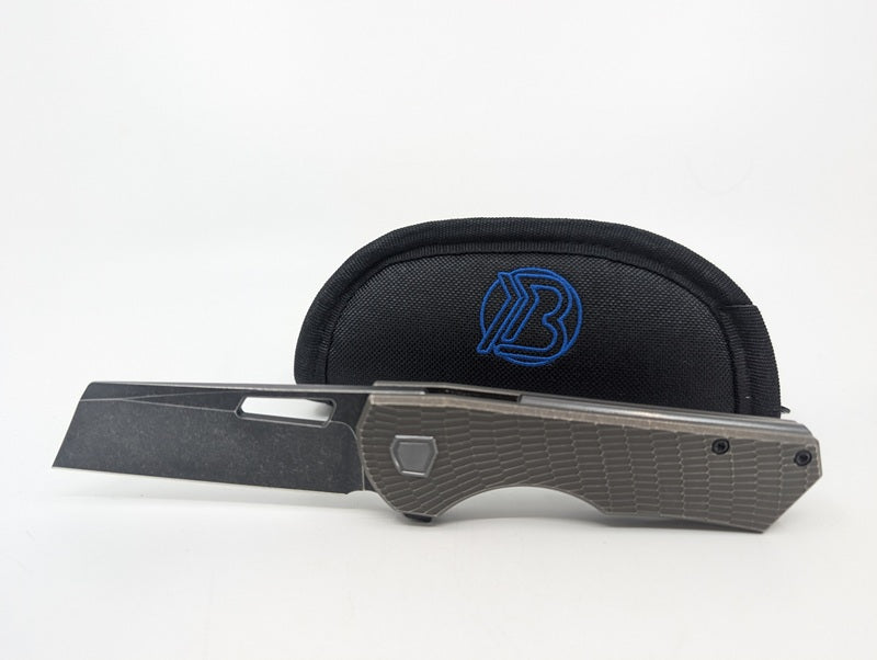 *Consignment* Brian Brown Knives x REC Yeager-M v3 Frame Lock Folding Knife