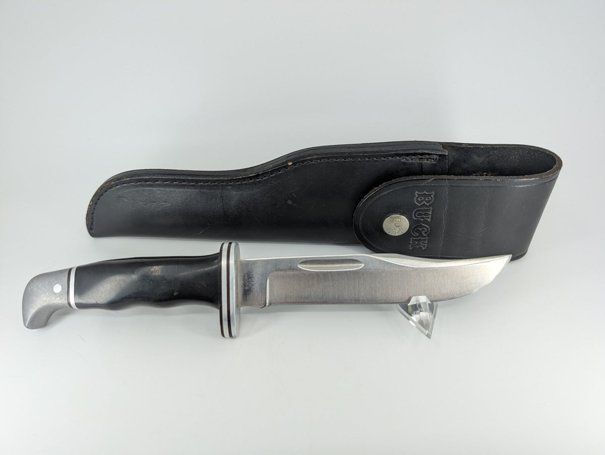 *Consignment* Buck 119 Special Fixed Blade Knife w/ Leather Sheath