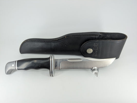 *Consignment* Buck 119 Special Fixed Blade Knife w/ Leather Sheath