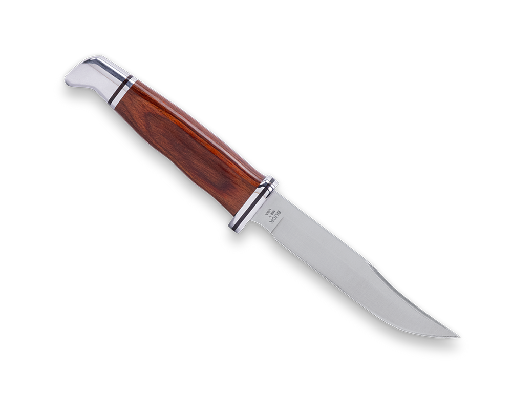 Buck Knives 102 Woodsman Fixed Blade Knife w/ Sheath