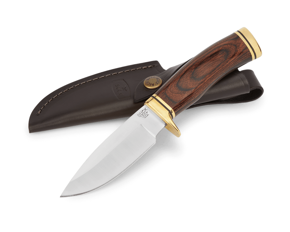 Buck Knives 192 Vanguard Fixed Blade Knife w/ Sheath
