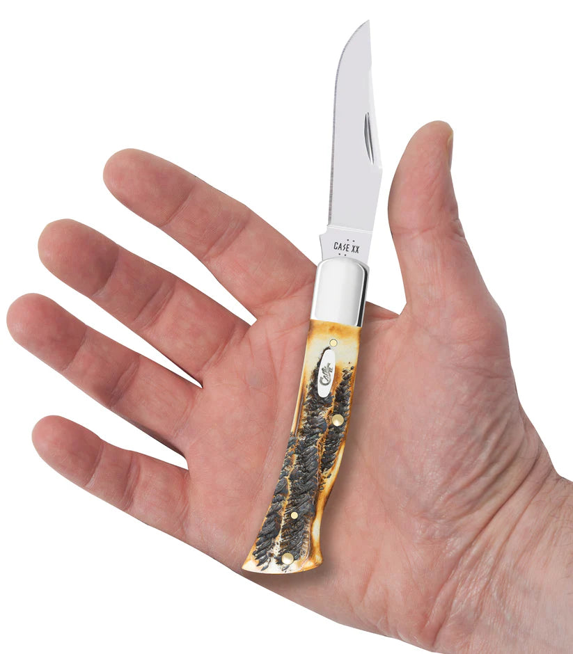 Case Knives 6.5 BoneStag Case Axe Handle Pocket Knife