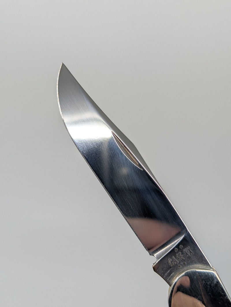 Case Knives Black Curly Oak Wood Smooth Sowbelly Pocket Knife
