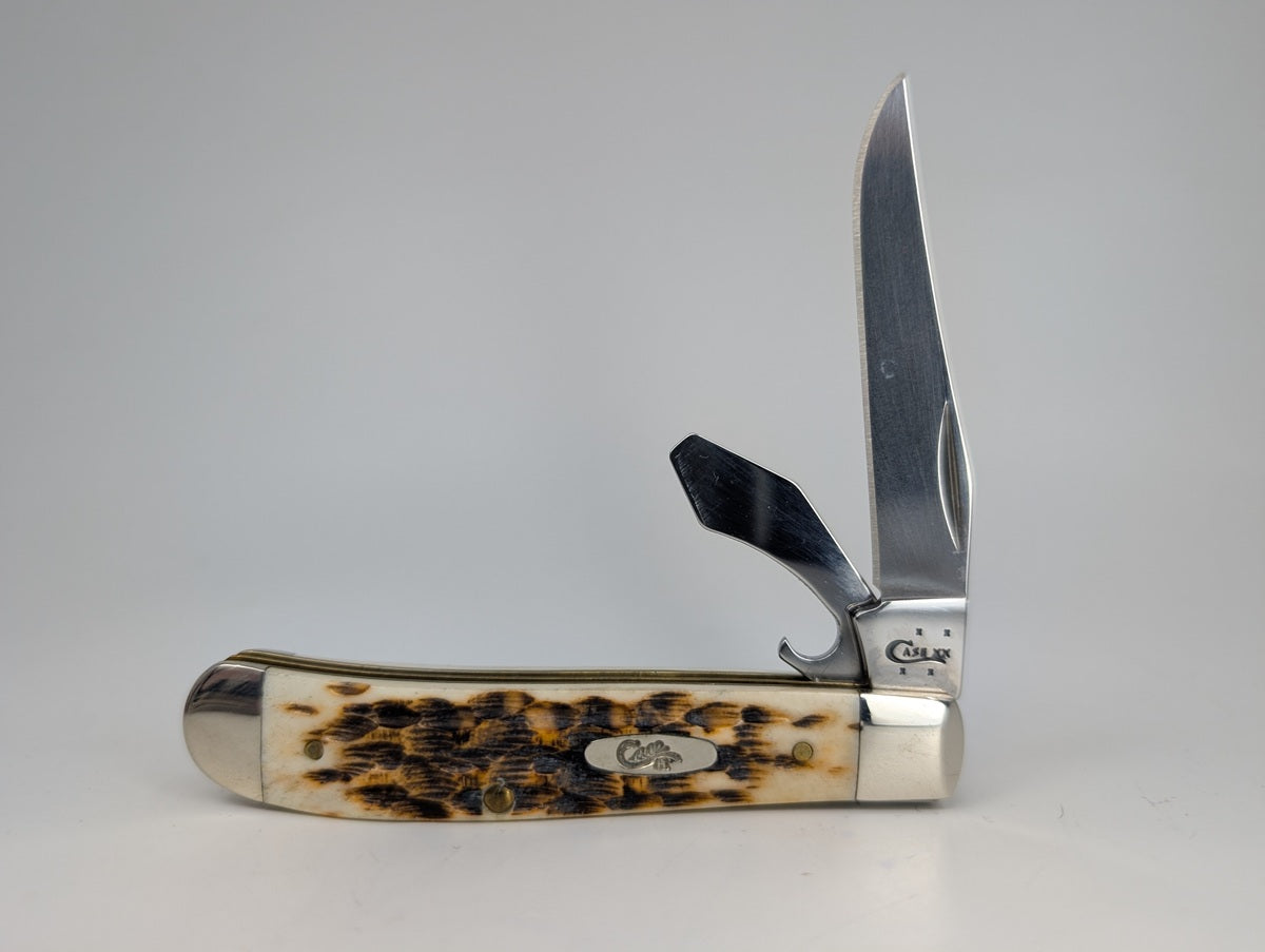 *Consignment* Case Knives Mini Trapper w/ Can Opener