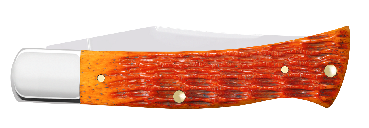 Case Knives Tequila Sunrise Bone Crandall Jig Case Axe Handle Pocket Knife