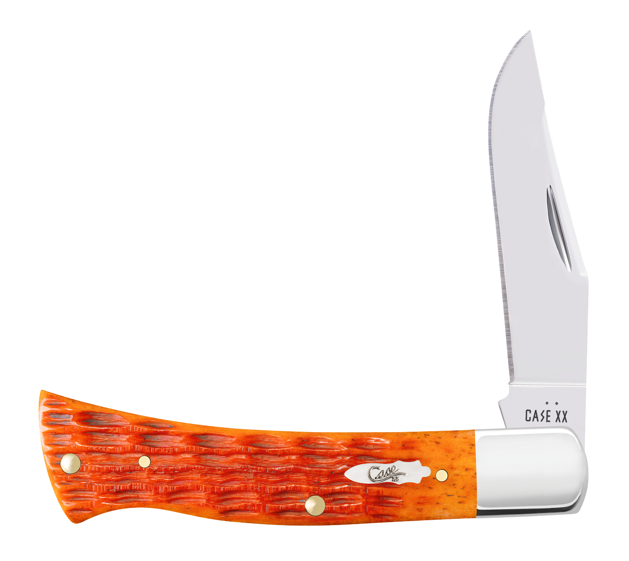 Case Knives Tequila Sunrise Bone Crandall Jig Case Axe Handle Pocket Knife