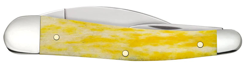 Case Knives Yellow Bone Smooth Seahorse Whittler Pocket Knife