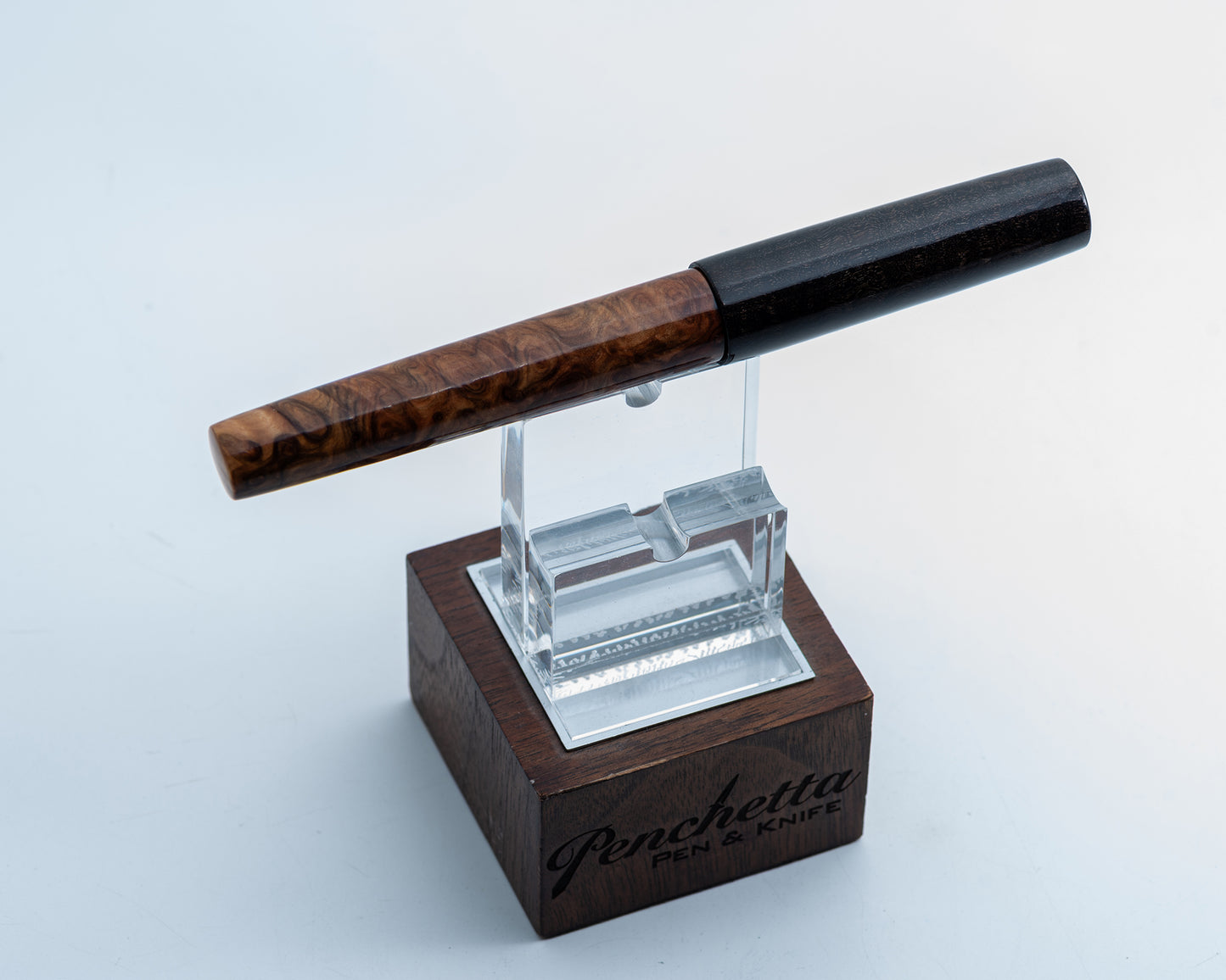 *Consignment* Pens by Casey - Tashokuno Model in Olive Burl & Unknown Burl (B)