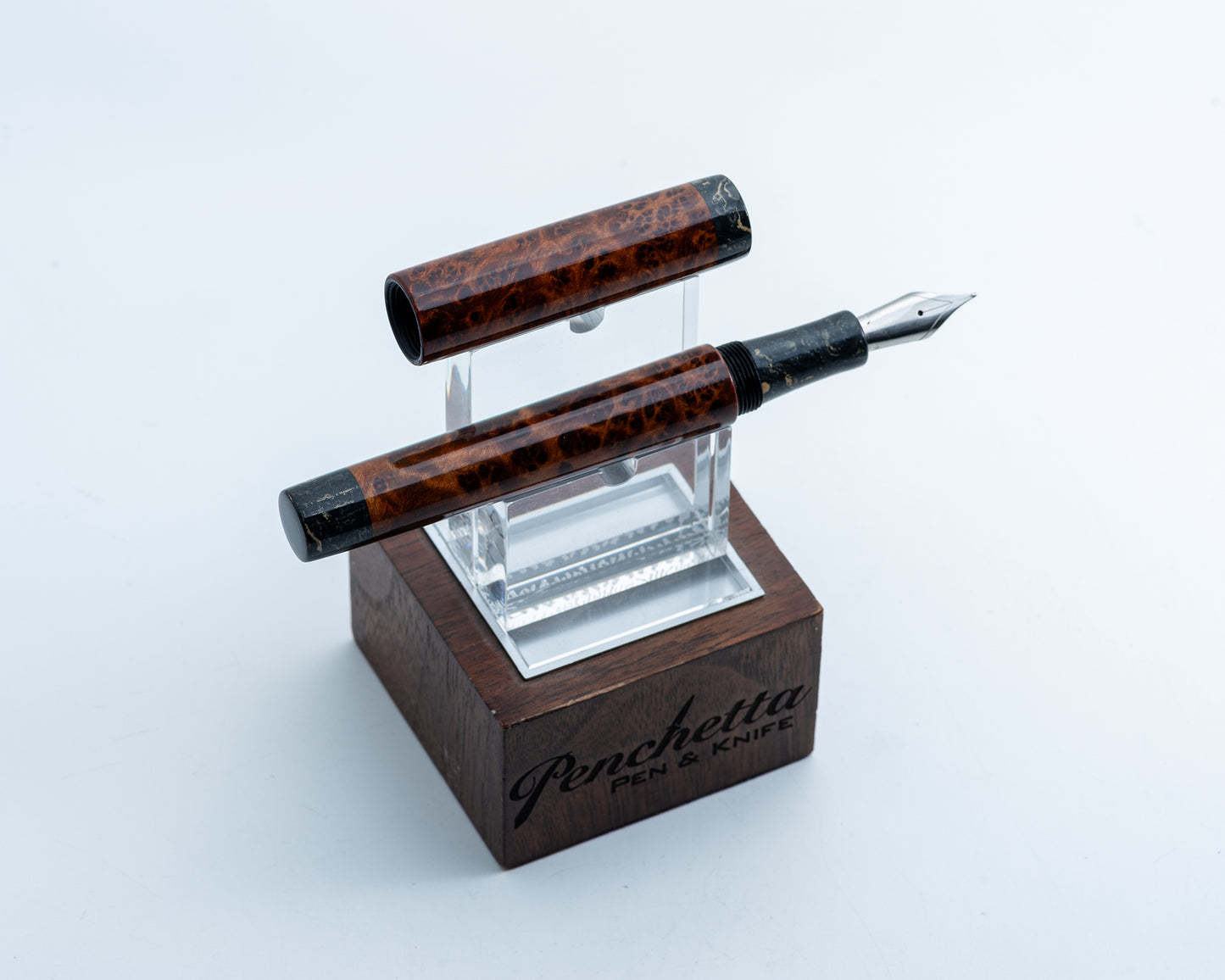 *Consignment* Pens by Casey - Tokubetsu Model in Ebonite & Thuya (M)