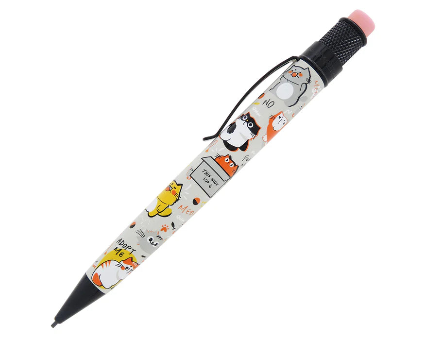 Retro 51 Tornado Cat Rescue 1.15mm Mechanical Pencil