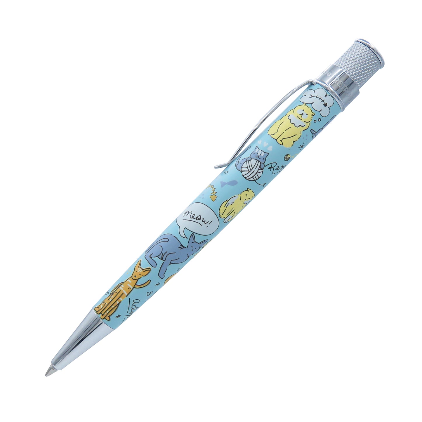 Retro 51 Tornado Cat Rescue Series 6 Ballpoint Pen