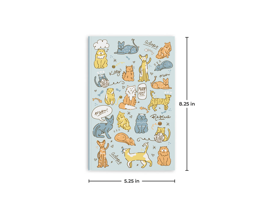Retro 51 Cat Rescue 6 Classic Notebook