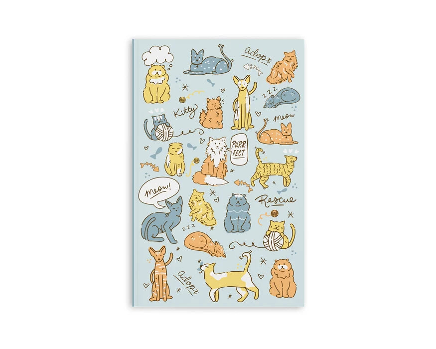 Retro 51 Cat Rescue 6 Classic Notebook