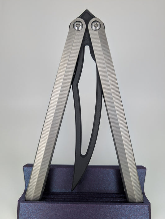 Ceroni Knives BaliReaper Titanium Balisong Trainer