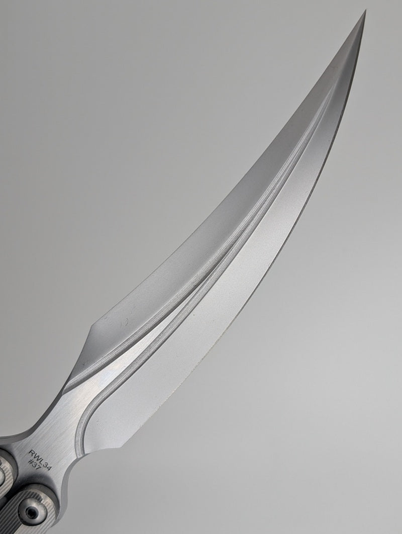 Ceroni Knives BaliReaper Titanium Live Blade Balisong
