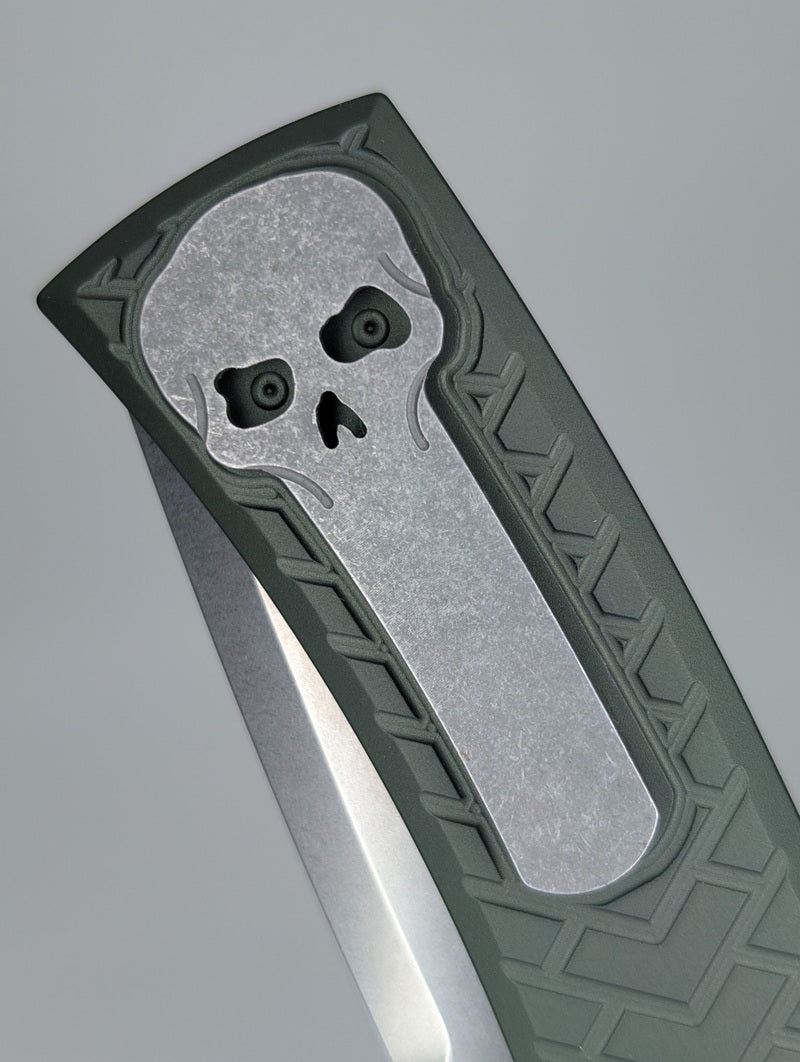 Chaves Knives x Protech Redencion Green Tread S35VN Auto Folding Knife #31 of 50