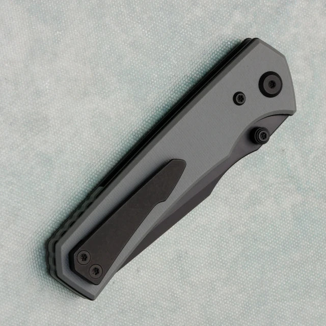 Chaves Knives x Sam Tran Blue Label The Arison Street Charcoal Grey G10